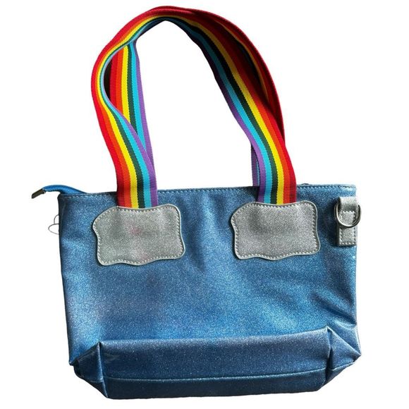 Bari Lynn Girls Sold Out Rainbow Cloud Bag NWT - Picture 4 of 4